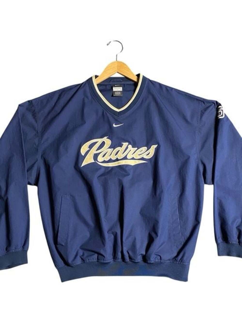 Vintage Men’s Nike San Diego Padres Pullover Windbreaker Jacket